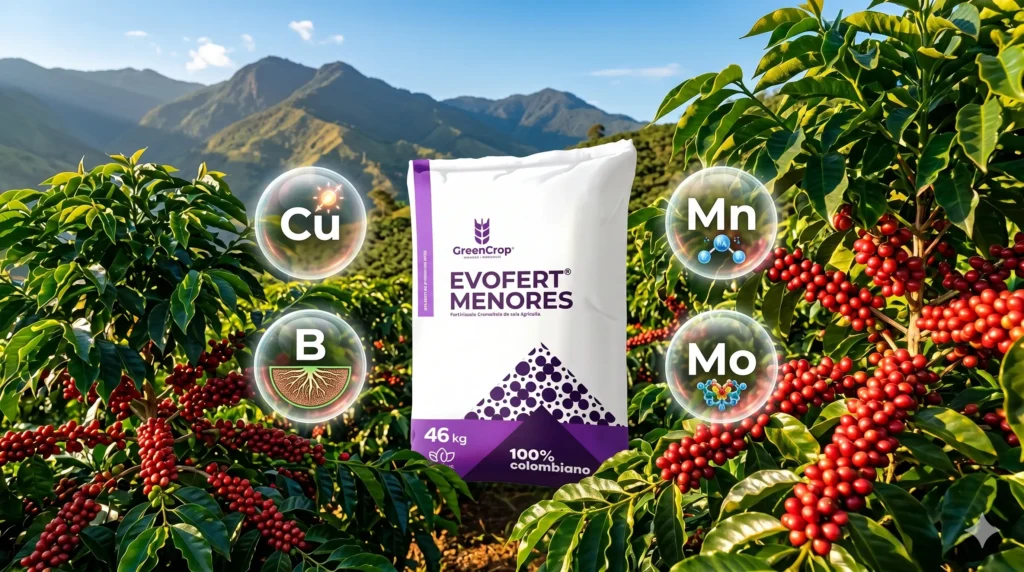 Micronutrientes para cultivos